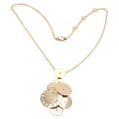 Bulgari Bvlgari Cicladi Large Pendant Yellow Gold Link Necklace