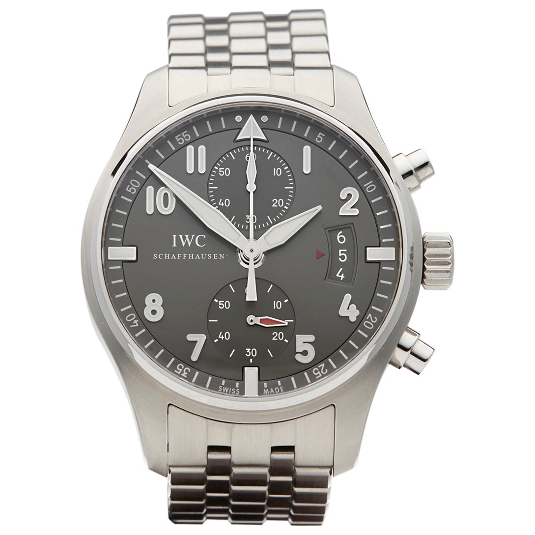 Iwc Spitfire Chronograph 3 For Sale on 1stDibs