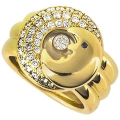 Chopard Happy Diamonds Moon Ring 1