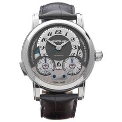 Montblanc Stainless Steel Nicolas Rieussec chronograph Automatic Wristwatch