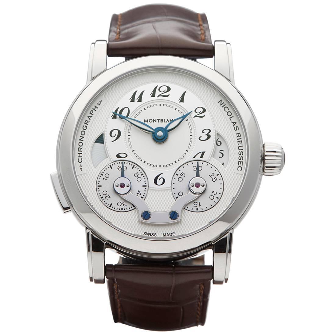 Montblanc Nicolas Rieussec GMT chronograph Automatic Wristwatch 106487