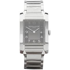 Baume & Mercier Hampton ladies Stainless Steel Quartz Wristwatch MOA10051