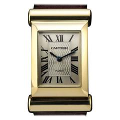 Cartier Gold Limited Edition Privee Collection Drivers Wristwatch