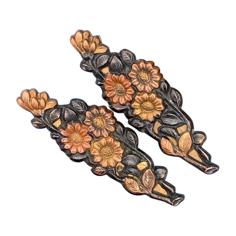 Antique Shakudo Jewelry - 33 For Sale on 1stDibs | shakudo Antique Shakudo Jewelry - 33 For Sale on 1stDibs | shakudo