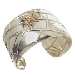 Tiffany & Co. Bracciale ragnatela in argento e oro