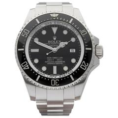 Used  Rolex Stainless Steel Sea-Dweller Deepsea Automatic Wristwatch 