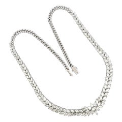 Squisita collana di diamanti