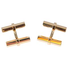 Cartier Gold Hex Bar Cufflinks For Sale at 1stDibs | cartier cufflinks ...