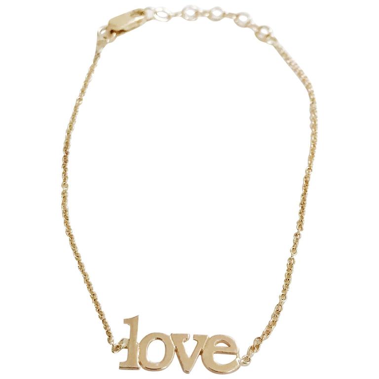 14kt Yellow Gold Small Love Bracelet For Sale at 1stdibs