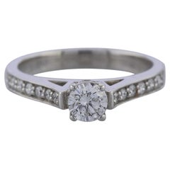 0.46 Carat Diamond Solitaire Engagement Ring