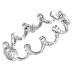 18K White Gold 2.85ct Diamond Bracelet MF19-091824