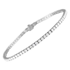 14K White Gold 3.22ct Lab-Grown Diamond Tennis Bracelet MF20-100924