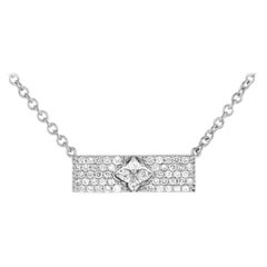 Collar de diamantes de 0,55 ct en oro blanco de 14 quilates PN15559-W