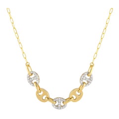 14K Yellow Gold 0.50ct Diamond Necklace NK01457-Y