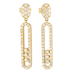 Orecchini in oro giallo 14K con diamante 1,00ct ER28882-Y