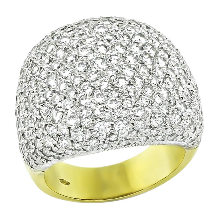 4.00ct Diamond Cocktail Ring For Sale