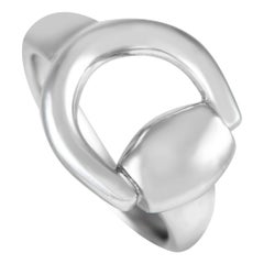 Gucci Horsebit 18K White Gold Ring GU18-091224