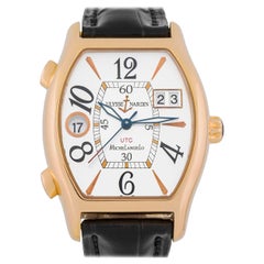 Ulysse Nardin Michelangelo Utc Dual Time 18K mens watch