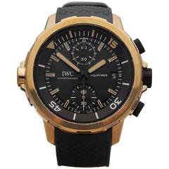 IWC Bronze Aquatimer Automatic Wristwatch