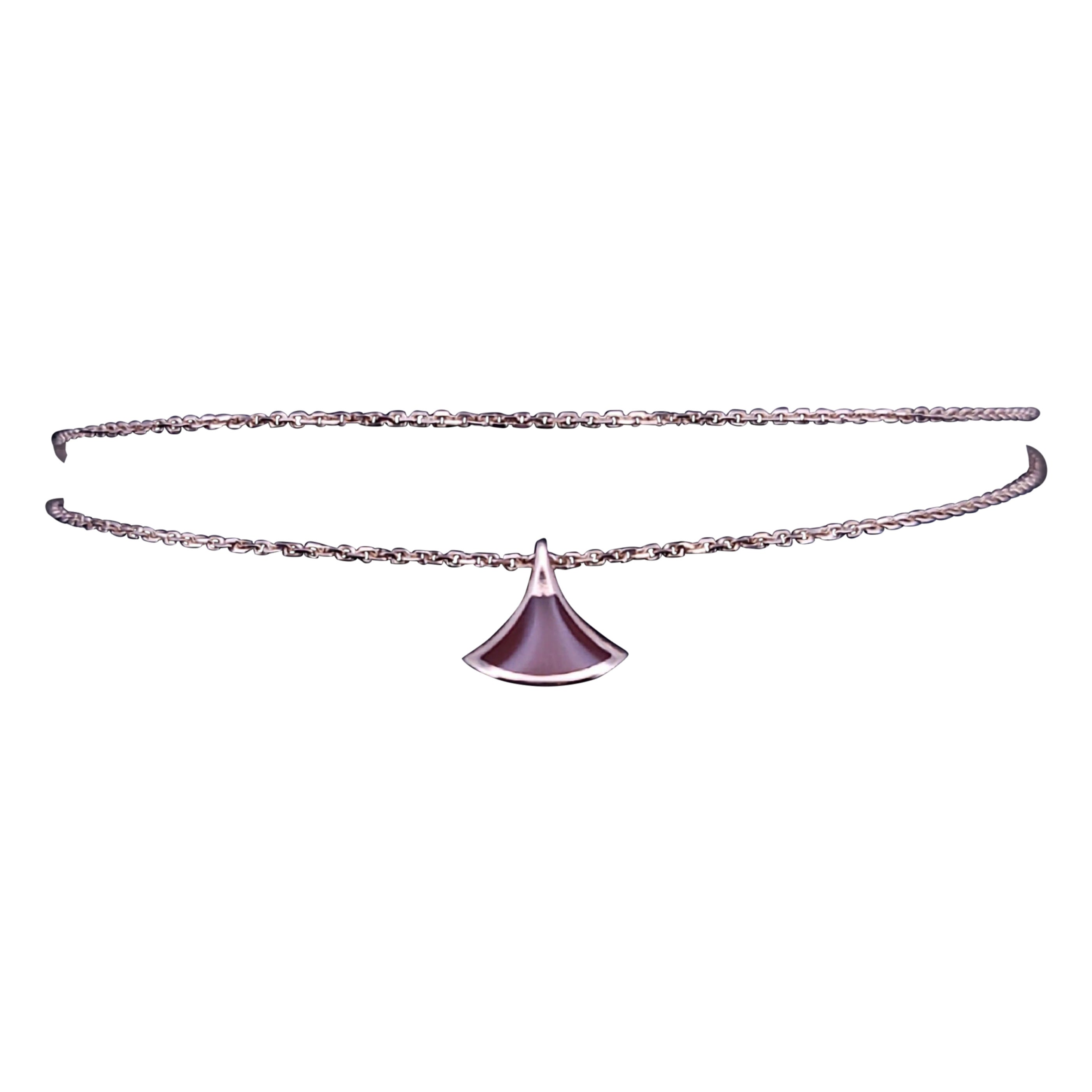BVLGARI Pulsera Sueño de Divas 18K ORO ROSA Cornalina  7 ''