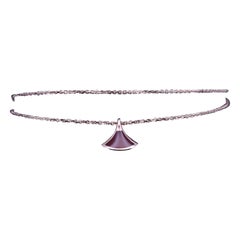 BVLGARI Divas' Dream Armband 18K ROSE Carnelian GOLD  7 ''