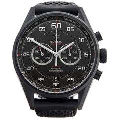 Tag Heuer PVD Titanium Grand Carrera Flyback Chronograph Automatic Wristwatch