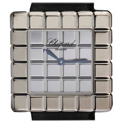 Chopard Ladies White Gold Ice Cube Wristwatch