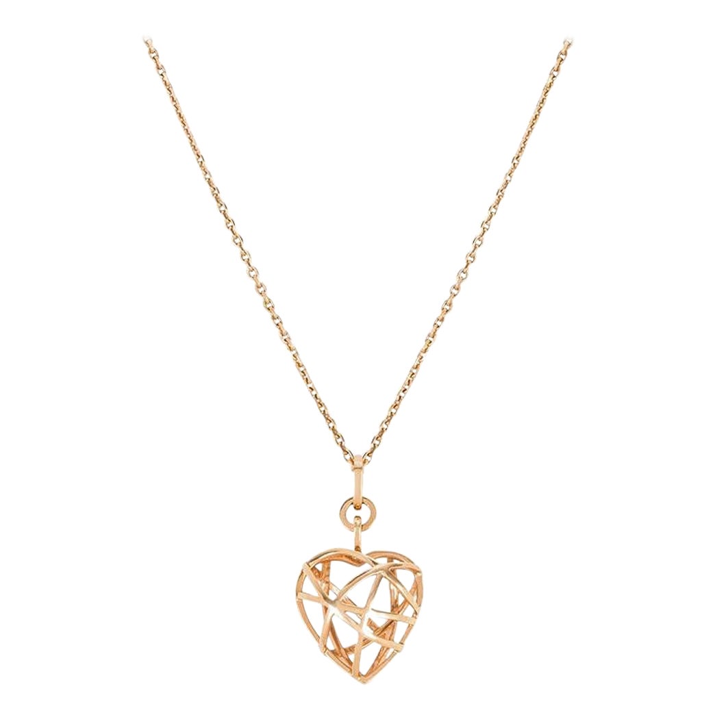 Ciondolo a cuore Chopard in oro rosa Guli 79/7713-5001 in vendita
