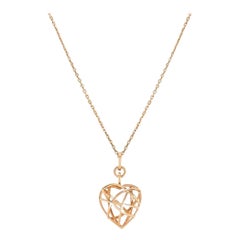 Chopard Rose Gold Guli Heart Pendant 79/7713-5001