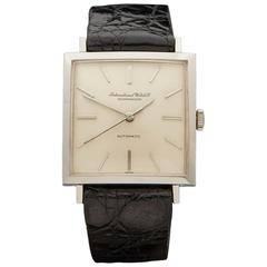 IWC Stainless Steel Square Cal.854 Mechanical Wind Wristwatch