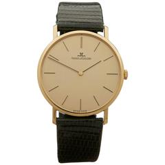 Retro  Jaeger-lecoultre Yellow Gold Wristwatch