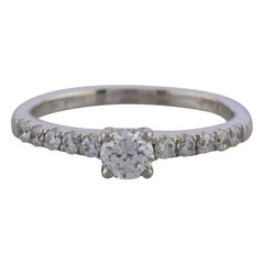 0.26 Carat Diamond Solitaire Engagement Ring