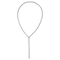 Collar de diamantes Cartier Perles de Diamants de oro blanco de 18 quilates