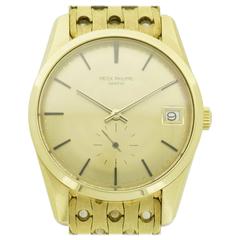 Patek Philippe Yellow Gold Calatrava Wristwatch Ref 3558 1974 7