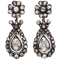 Antique Victorian Diamond Earrings