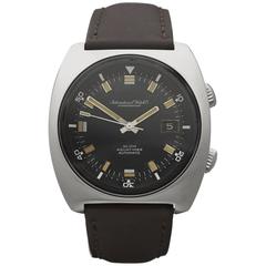  IWC Stainless Steel Aquatimer Automatic Wristwatch Ref 816-A 1960