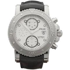  Montblanc Stainless Steel Sport Chronograph Automatic Wristwatch