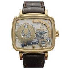 Hautlence Yellow Gold Mechanical Wind Wristwatch Ref HL01 2015
