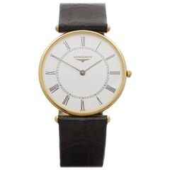 Longines Yellow Gold La Grande Classique Quartz Wristwatch