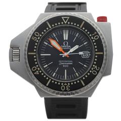 Retro  Omega Stainless Steel Seamaster Ploprof Automatic Wristwatch