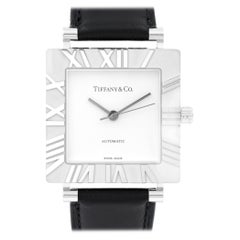 Tiffany & Co. Reloj de pulsera automático Atlas de plata de ley
