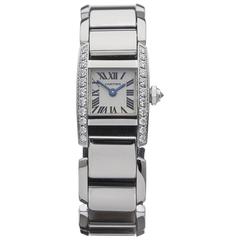  Cartier Ladies White Gold Tankissime Quartz Wristwatch 2831