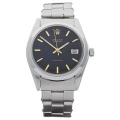 Retro  Rolex Stainless Steel Oysterdate Precision Mechanical Wind Wristwatch Ref 6694