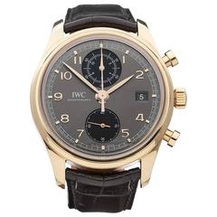 IWC Portuguese Rose Gold Automatic Wristwatch IW390405 2016