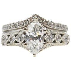 Neil Lane Bridal Diamond Ring and Band