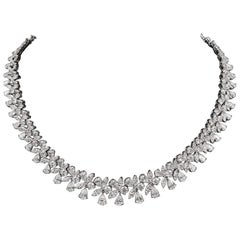 Emilio Jewelry 38.50 Carat Diamond Necklace