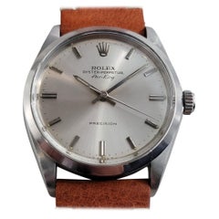 Vintage Mens Rolex Ref 5500 Oyster Precision Air King Automatic 1960s Swiss RJC191T