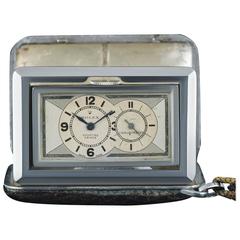 Rolex Nickel Sporting Prince Chronometer Travel Clock 6