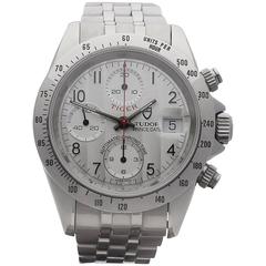  Tudor Prince Stainless Steel Date Tiger Edition Chronograph Wristwatch 2003