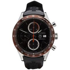 Tag Heuer Stainless Steel Carrera Chronograph Automatic Wristwatch